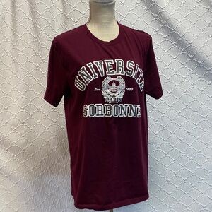 ink Collection size‎ XL University Sorbonne Maroon stretch unisex comfy casual